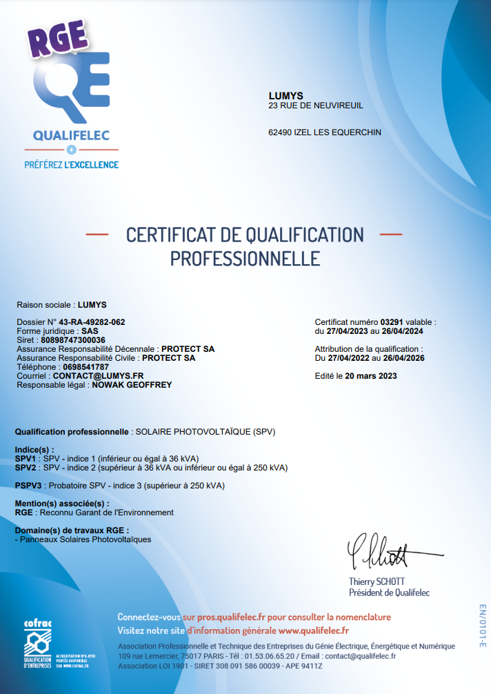 découvrez notre guide complet sur la certification photovoltaïque, un processus essentiel pour garantir la qualité et la performance de votre installation solaire. apprenez les normes, les exigences et les bénéfices de cette certification pour maximiser votre investissement en énergie renouvelable.