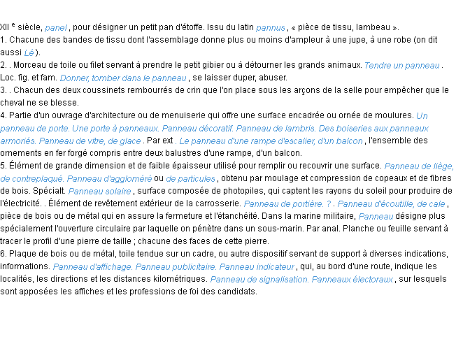 découvrez la définition d'un panneau, ses différentes utilisations, et son importance dans le domaine de la communication visuelle. informez-vous sur les types de panneaux, leur conception et leur impact dans notre quotidien.