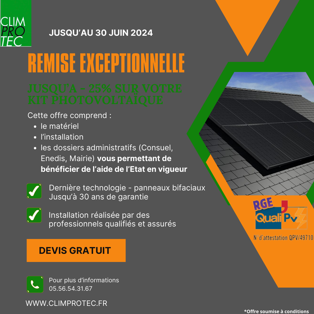 obtenez votre devis personnalisé pour des panneaux photovoltaïques en gironde. profitez de solutions écologiques et économiques adaptées à vos besoins. contactez-nous dès aujourd'hui pour une estimation gratuite !
