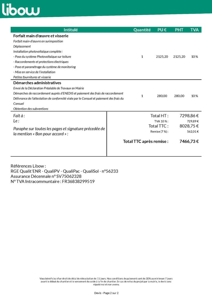 obtenez votre devis personnalisé pour l'installation de panneaux photovoltaïques dans le loir-et-cher. profitez d'une énergie renouvelable et d'économies sur vos factures d'électricité. contactez nos experts pour une évaluation gratuite.