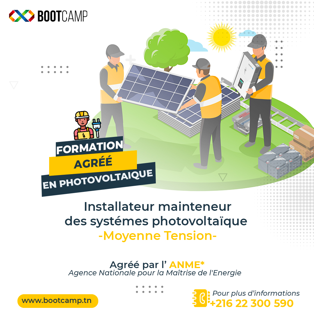 devenez un expert en énergies renouvelables avec notre formation d'installateur photovoltaïque. apprenez les compétences nécessaires pour concevoir, installer et entretenir des systèmes solaires efficaces. rejoignez-nous pour transformer votre carrière et contribuer à un avenir durable.