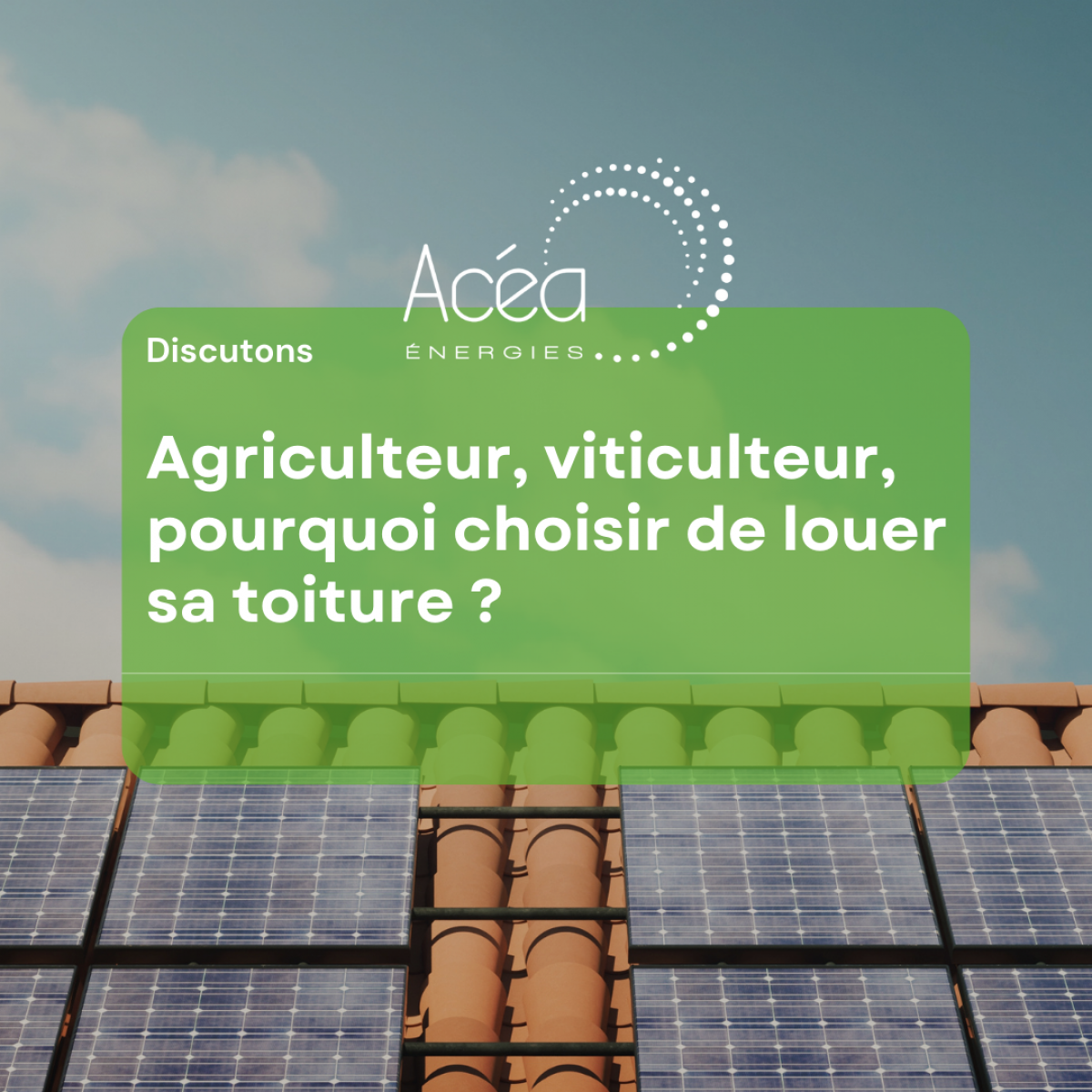 découvrez notre entreprise d'installateur photovoltaïque à béziers, spécialisée dans l'installation de panneaux solaires pour particuliers et professionnels. profitez d'une énergie verte et réduisez votre facture d'électricité grâce à nos solutions personnalisées et adaptées à vos besoins. contactez-nous dès maintenant pour un devis gratuit !