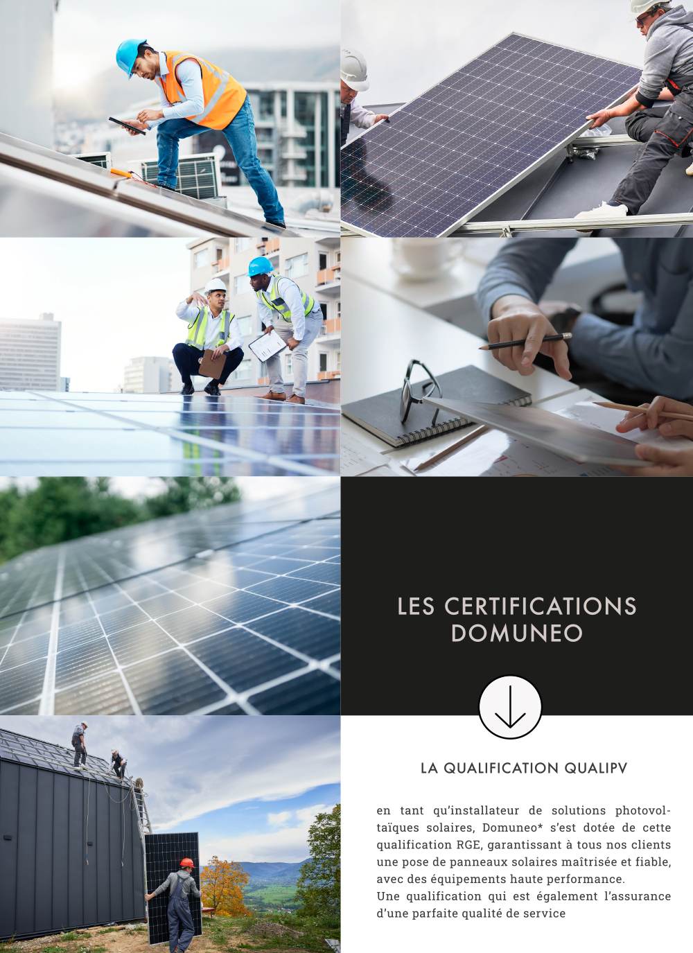 découvrez nos services d'installation photovoltaïque certifiés rge. bénéficiez d'une énergie renouvelable efficace tout en respectant les normes environnementales pour un avenir durable.