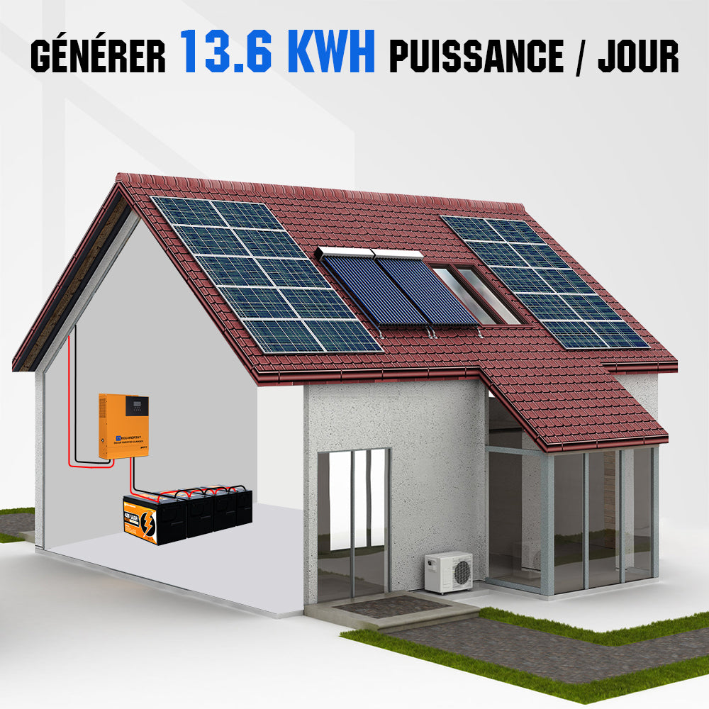 découvrez notre kit solaire autonomie, une solution écologique et économique pour produire votre propre énergie. idéal pour les amoureux de la nature et ceux souhaitant réduire leur empreinte carbone, ce kit vous permet de bénéficier d'une alimentation électrique autonome et durable, partout où vous en avez besoin.