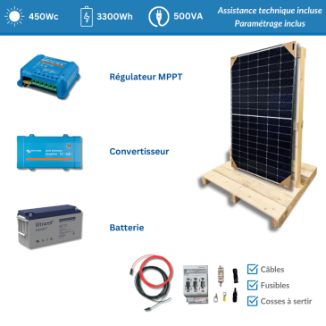 découvrez notre kit solaire autonomie, idéal pour produire votre propre électricité facilement et réduire votre facture énergétique. parfait pour les maisons, camping ou les situations d'urgence, ce kit vous garantit une énergie renouvelable et durable, tout en respectant l'environnement.