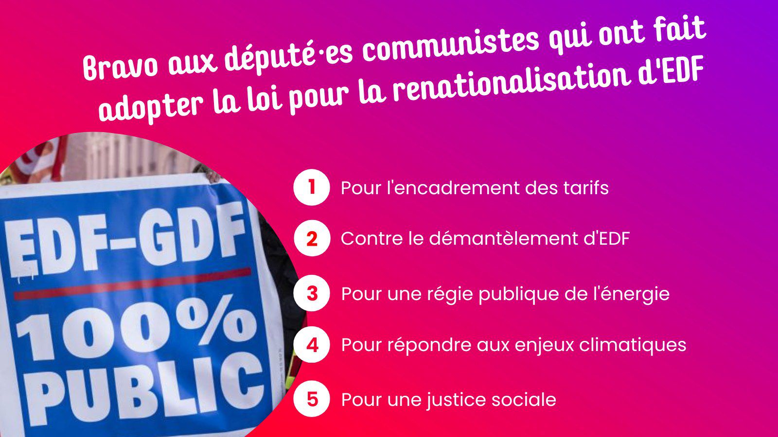 découvrez les enjeux et implications de la renationalisation d'edf, un sujet crucial pour l'avenir énergétique de la france. analyse des avantages, des défis et des perspectives de cette mesure au cœur des débats politiques.