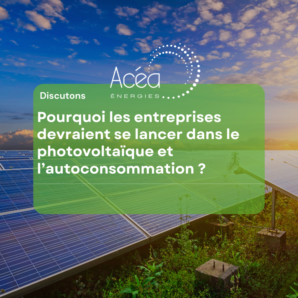 découvrez les aides photovoltaïques disponibles en 2025 pour soutenir votre transition énergétique. profitez de subventions et d'incitations fiscales pour investir dans des panneaux solaires et réduire votre facture d'électricité tout en contribuant à un avenir durable.