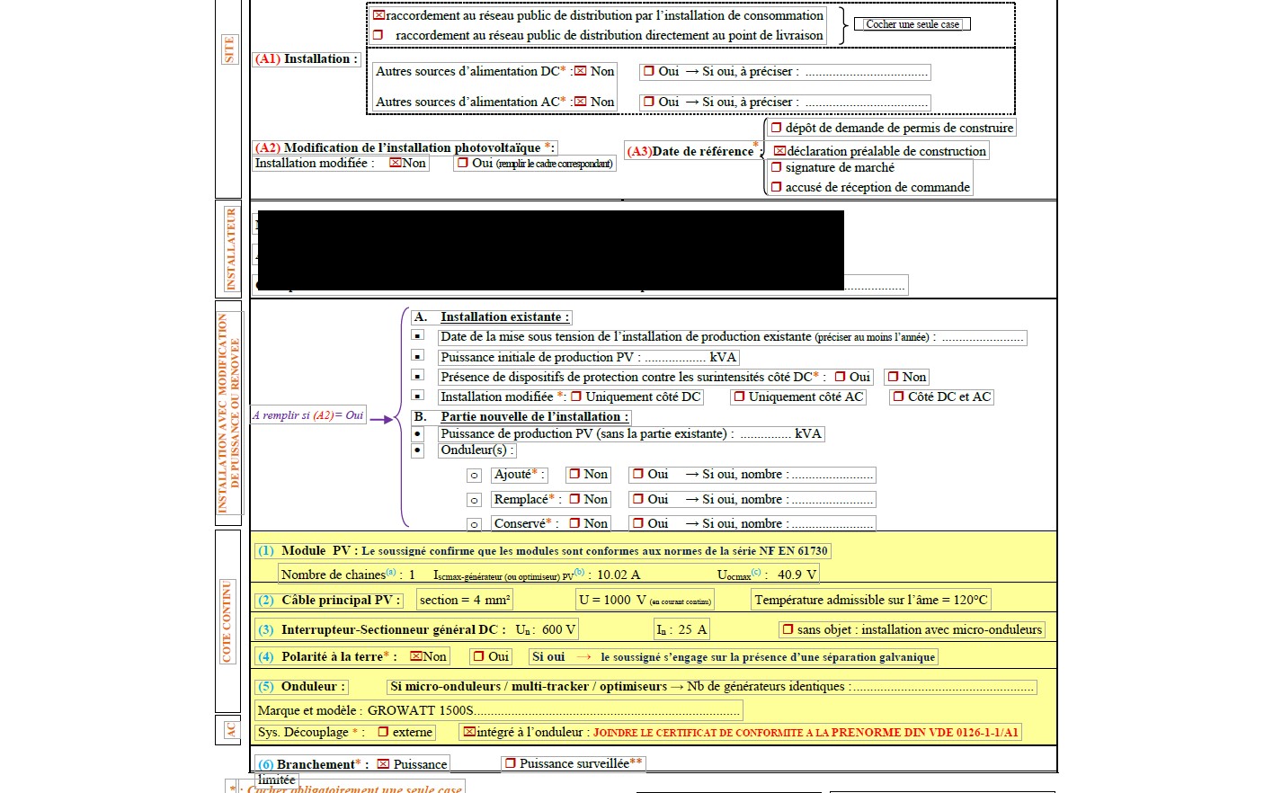 obtenez votre attestation d'installateur photovoltaïque pour certifier vos compétences dans l'installation de panneaux solaires. ce document essentiel vous permettra de valoriser votre expertise et d'accéder à de nouvelles opportunités dans le secteur des énergies renouvelables.