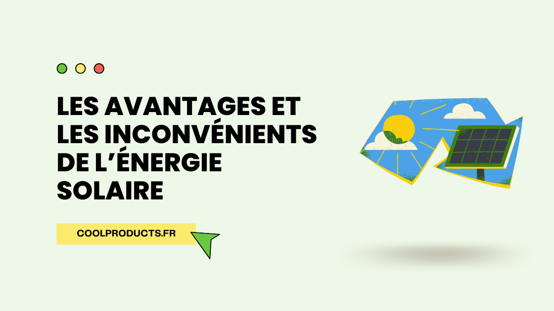 découvrez les nombreux avantages de l'énergie solaire : une solution écologique, des économies sur vos factures d'électricité, une source d'énergie renouvelable et durable, ainsi qu'une valorisation de votre patrimoine immobilier. optez pour l'énergie verte et contribuez à un avenir meilleur !