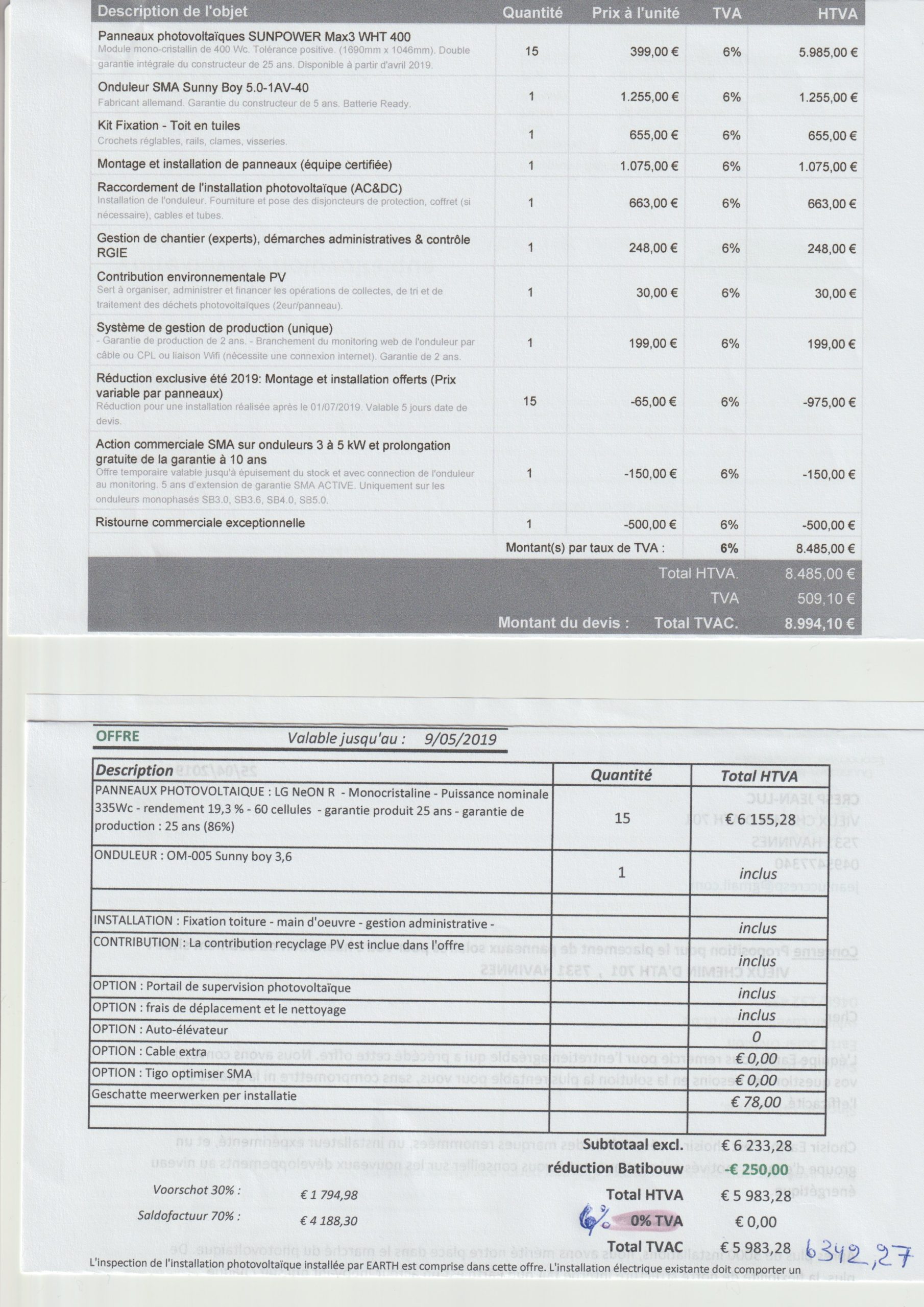 obtenez rapidement des devis compétitifs pour l'installation de panneaux photovoltaïques. comparez les offres et faites le choix idéal pour profiter d'une énergie renouvelable, réduire vos factures d'électricité et contribuer à la protection de l'environnement.