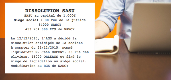 découvrez les implications et les étapes de la dissolution de sogasud, une société engagée dans le secteur des services. informez-vous sur les raisons, le processus et les impacts de cette décision stratégique sur les parties prenantes.
