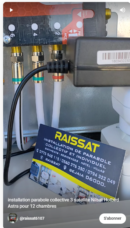 découvrez nos services d'installation de paraboles, garantissant une réception optimale des chaînes télévisées. nos installateurs professionnels vous accompagnent pour une mise en place rapide et efficace, adaptée à vos besoins. profitez d'une expérience télévisuelle sans interruption !