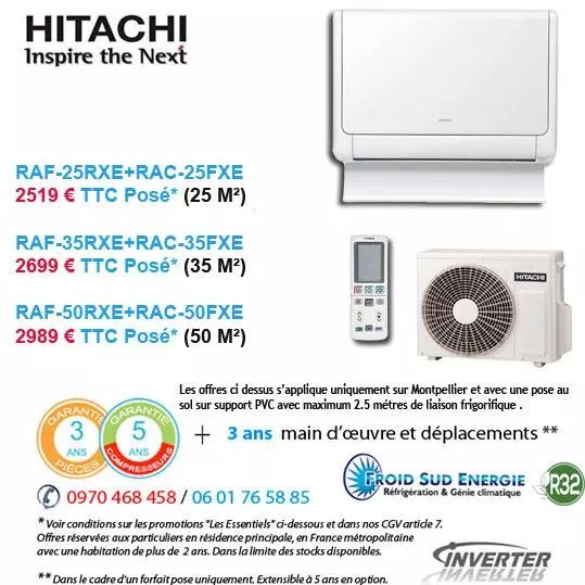 découvrez notre service professionnel d'installation de climatiseurs hitachi, garantissant un confort optimal et une efficacité énergétique. bénéficiez de conseils d'experts pour choisir le modèle adapté à vos besoins et profitez d'une installation rapide et soignée.