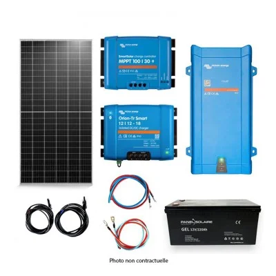 découvrez notre kit solaire 220v, une solution écologique et économique pour alimenter vos appareils électriques. idéal pour vos projets d'autonomie énergétique, ce kit complet comprend tous les composants nécessaires pour une installation simple et rapide. optez pour l'énergie solaire et réduisez votre empreinte carbone tout en réalisant des économies sur vos factures d'électricité!