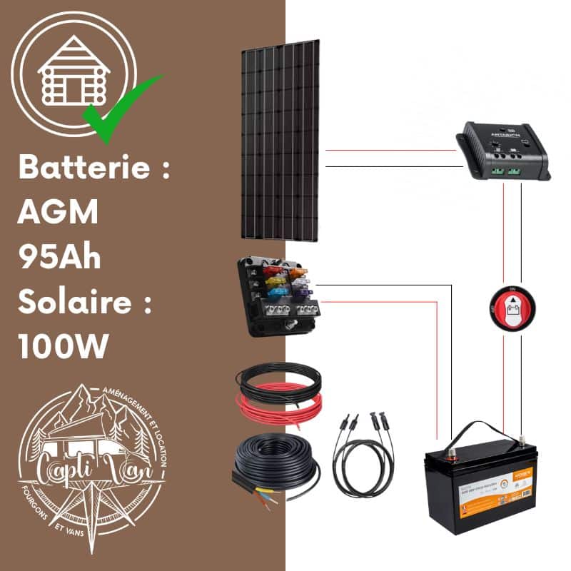 découvrez notre kit solaire avec batterie, la solution idéale pour profiter d'une source d'énergie renouvelable et autonome. parfait pour vos besoins domestiques ou vos aventures en plein air, ce kit vous permet de stocker l'énergie solaire et de l'utiliser où que vous soyez. optez pour un mode de vie durable et respectueux de l'environnement.