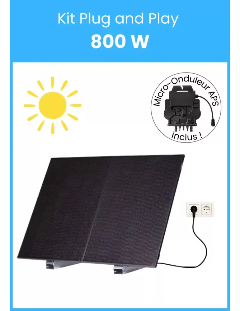 découvrez notre kit solaire revente, une solution optimale pour investir dans l'énergie renouvelable et générer des revenus grâce à la vente d'électricité. idéal pour les particuliers et les entreprises souhaitant allier rentabilité et écologie.