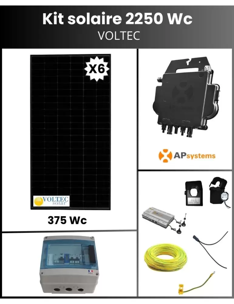 découvrez notre kit solaire complet, idéal pour les particuliers et les professionnels souhaitant profiter d'une énergie renouvelable et durable. simplifiez votre transition énergétique avec des panneaux solaires, onduleurs et accessoires de qualité, adaptés à vos besoins. économisez sur vos factures d'électricité tout en préservant l'environnement.