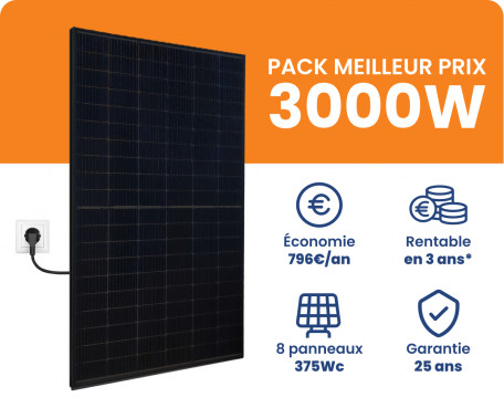 découvrez notre panneau solaire de 3 kwc, une solution idéale pour optimiser votre consommation d'énergie tout en réduisant votre impact environnemental. efficace et durable, il s'intègre parfaitement à votre habitation pour produire une énergie propre et économique.