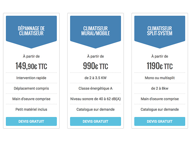 découvrez les prix des installateurs de climatisation pour un service professionnel et fiable. obtenez des estimations précises et comparez les offres pour choisir la meilleure solution pour votre confort intérieur.
