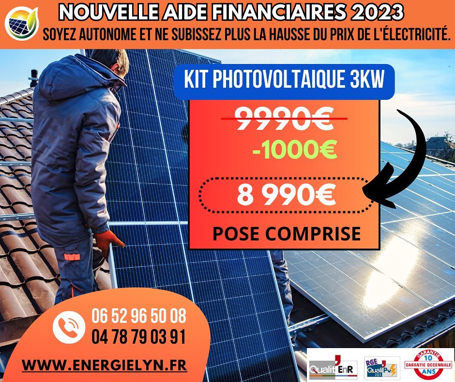 découvrez les prix de l'installation d'un système photovoltaïque de 3 kw. profitez d'économies d'énergie et d'incitations fiscales tout en contribuant à un avenir durable grâce à l'énergie solaire.