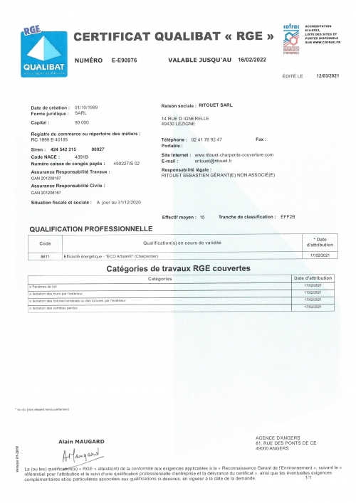 découvrez tout ce qu'il faut savoir sur le certificat rge (reconnu garant de l'environnement) : ses avantages, les étapes de l'obtention, et comment il peut valoriser votre entreprise dans le secteur de la rénovation énergétique et des travaux écologiques.