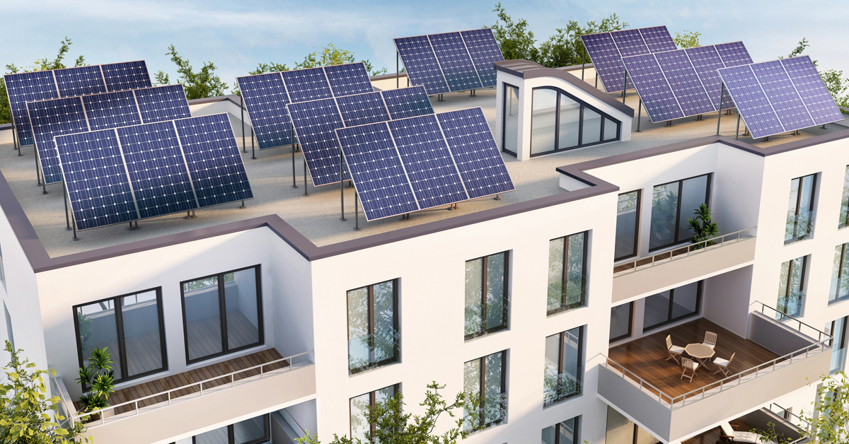 découvrez les avantages de la copropriété photovoltaïque : une solution d'énergie renouvelable collective, permettant de partager les coûts et de bénéficier d'une énergie solaire durable tout en valorisant votre patrimoine immobilier.
