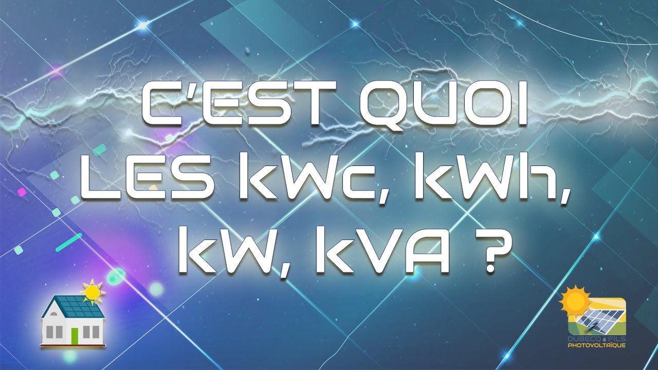 découvrez les différences entre kwh et kwc : comprenez comment ces deux unités de mesure influencent votre consommation d'énergie et l'efficacité de vos installations solaires. apprenez à optimiser votre utilisation énergétique grâce à notre guide détaillé.