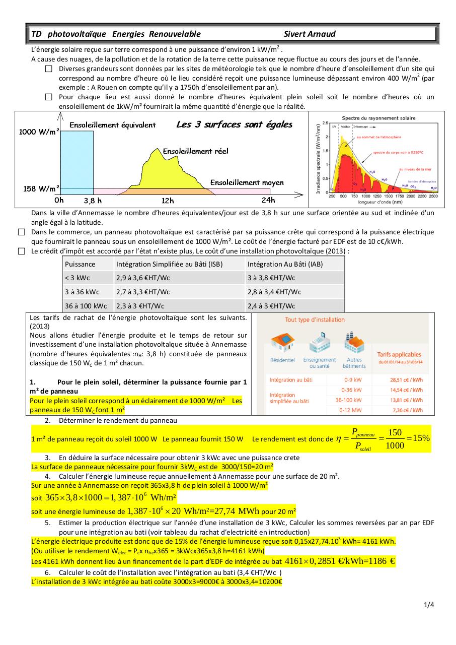 découvrez des exercices de mathématiques spécifiques au photovoltaïque pour les élèves de 3ème. renforcez vos compétences en calcul et en analyse à travers des problèmes concrets et adaptés au programme scolaire.