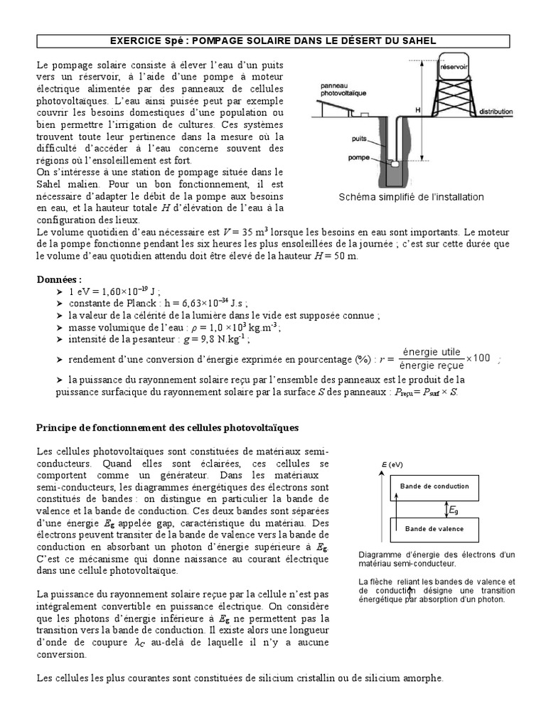 découvrez notre guide complet sur les exercices photovoltaïques. apprenez à optimiser votre installation solaire, à maximiser la production d'énergie et à réduire vos factures tout en contribuant à la transition énergétique.