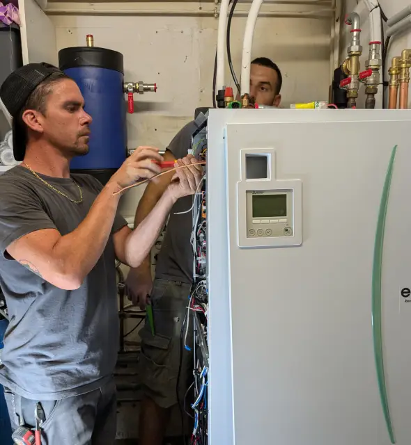 découvrez nos services d'installation de pompes à chaleur (pac) pour un confort optimal tout en réduisant vos factures d'énergie. faites appel à nos experts pour un devis personnalisé et une installation rapide et professionnelle.