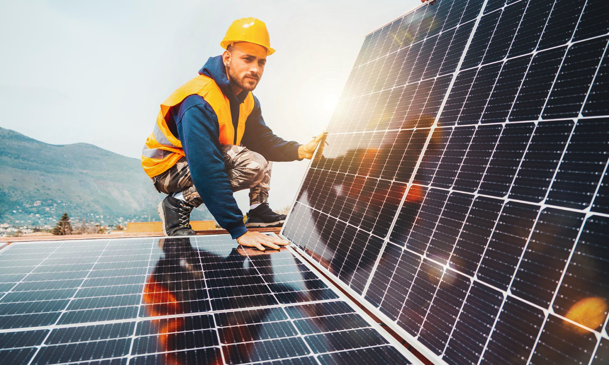 découvrez nos services d'installation de panneaux solaires, adaptés à vos besoins énergétiques. profitez d'une énergie renouvelable, réduisez votre facture d'électricité et contribuez à la protection de l'environnement avec nos solutions clés en main. contactez-nous dès aujourd'hui pour un devis gratuit !