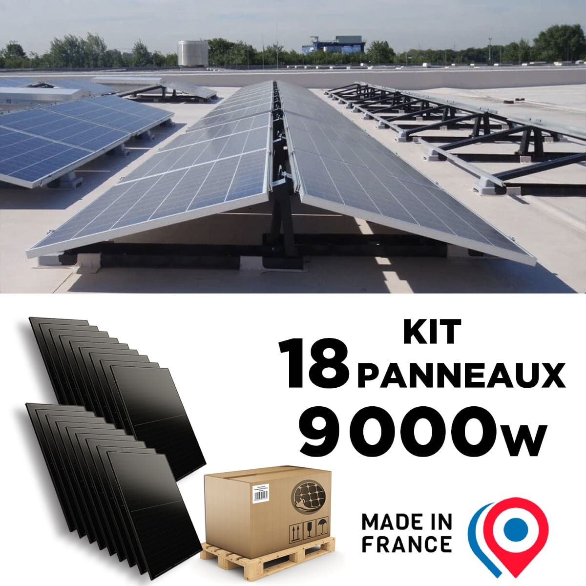 découvrez notre kit solaire de 9 kw, conçu pour maximiser votre production d'énergie renouvelable. idéal pour les foyers et les entreprises, notre kit vous permet de réduire vos factures d'électricité tout en contribuant à la protection de l'environnement. facile à installer et performant, passez à l'énergie solaire dès aujourd'hui!