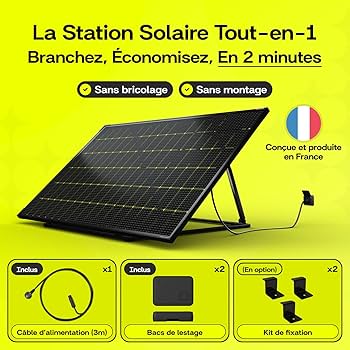 découvrez notre kit solaire amazon, la solution idéale pour produire votre propre énergie renouvelable. facile à installer et adapté à tous vos besoins énergétiques, ce kit vous permet de réduire vos factures d'électricité tout en préservant l'environnement. profitez d'une autonomie énergétique dès aujourd'hui!