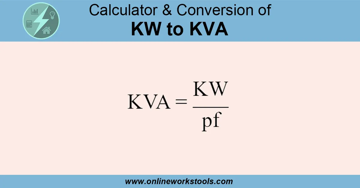 découvrez la conversion entre kilowatts (kw) et kilovoltampères (kva) et apprenez à évaluer la puissance de vos équipements électriques de manière précise. informez-vous sur les formules et les facteurs de puissance qui influencent ces deux unités essentielles dans le domaine de l'électricité.