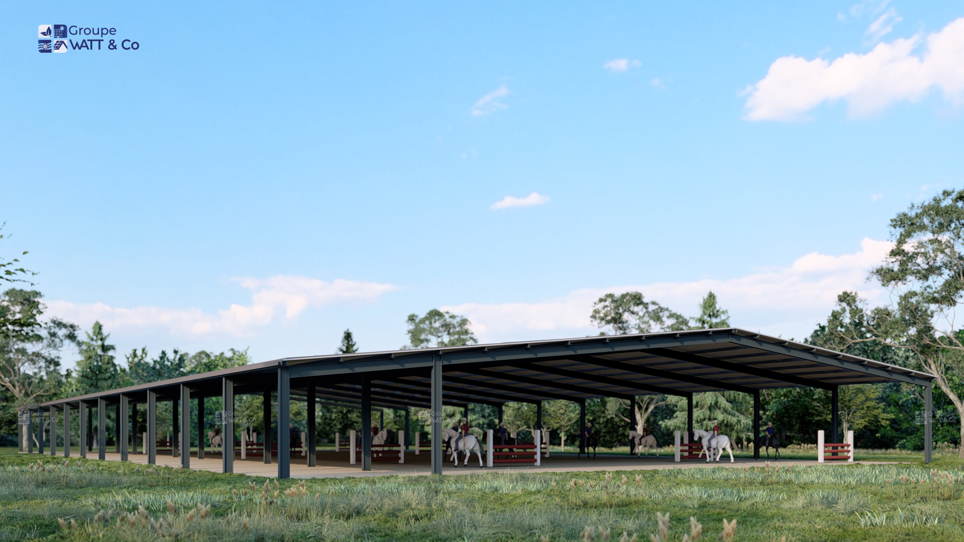 découvrez notre manège équestre photovoltaïque, un espace innovant alliant passion pour l'équitation et respect de l'environnement. profitez d'installations modernes alimentées par l'énergie solaire, pour des moments inoubliables avec vos chevaux tout en réduisant votre empreinte carbone.