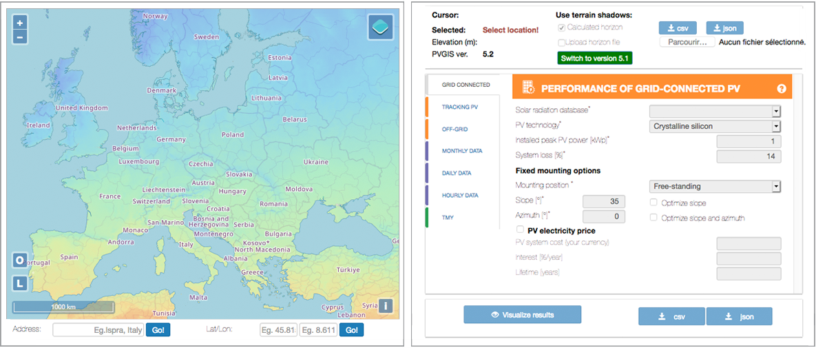 découvrez pvgis, l'outil essentiel pour l'évaluation de l'énergie solaire en europe et au-delà. accédez à des données précises sur le potentiel solaire, calculez la production d'énergie et optimisez vos projets photovoltaïques grâce à une interface conviviale et des informations à jour.