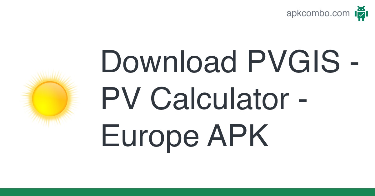 téléchargez pvgis, l'outil incontournable pour l'évaluation des ressources solaires. profitez d'analyses précises et d'estimations fiables pour optimiser vos projets photovoltaïques. accédez facilement aux données solaires en quelques clics.
