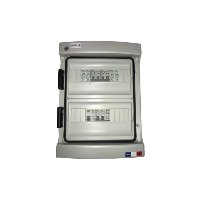 découvrez notre coffret photovoltaïque, une solution idéale pour optimiser la production d'énergie solaire. conçu pour assurer la protection et la durabilité de vos installations, ce coffret vous permet de maximiser votre rendement énergétique tout en respectant les normes de sécurité. faites le choix d'une énergie verte et durable avec notre équipement de qualité.