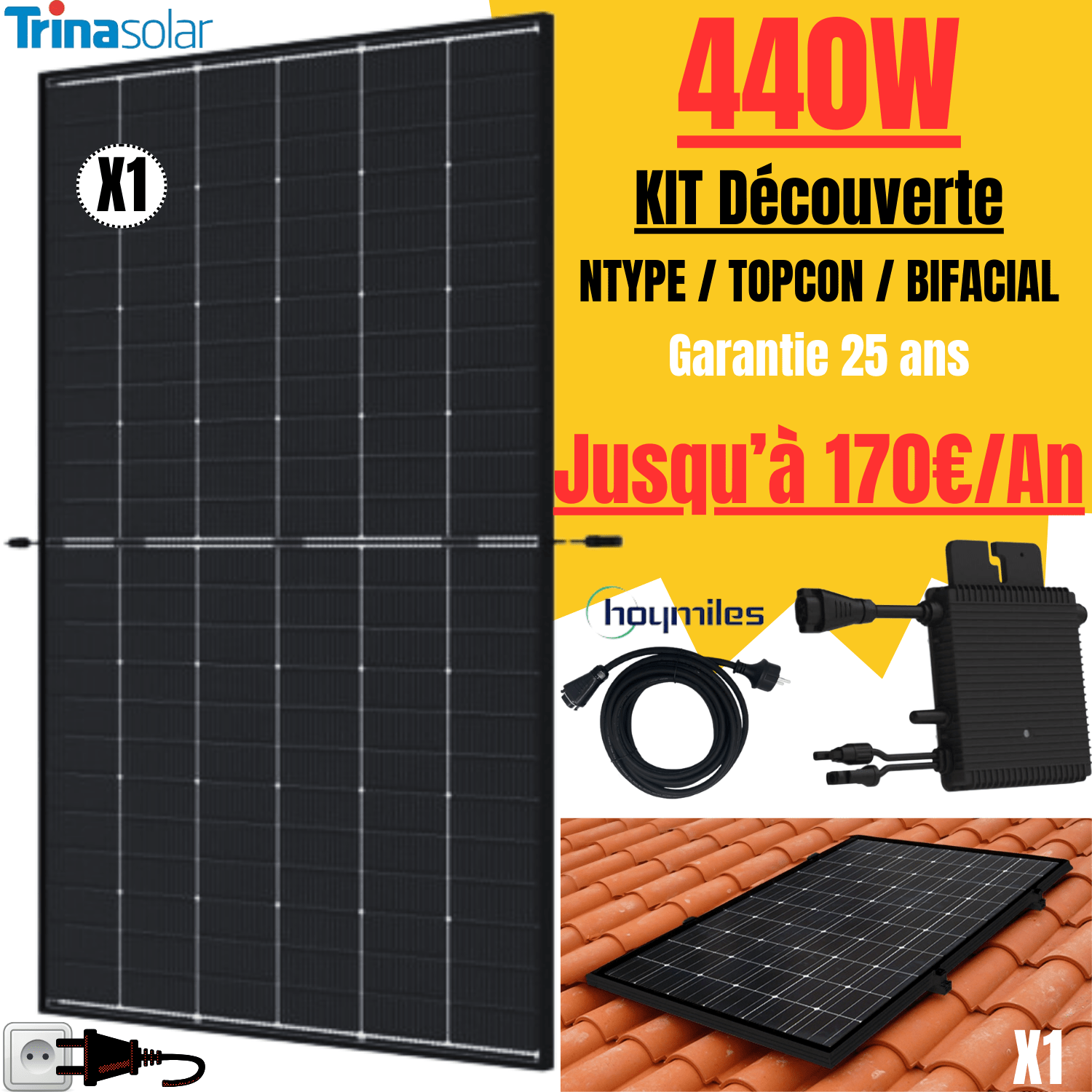 découvrez notre kit panneau photovoltaïque tout-en-un, idéal pour produire votre propre électricité renouvelable. facile à installer et performant, ce kit vous permet de réduire vos factures d'énergie tout en préservant l'environnement. parfait pour les maisons, les commerces ou les projets d'autonomie énergétique.