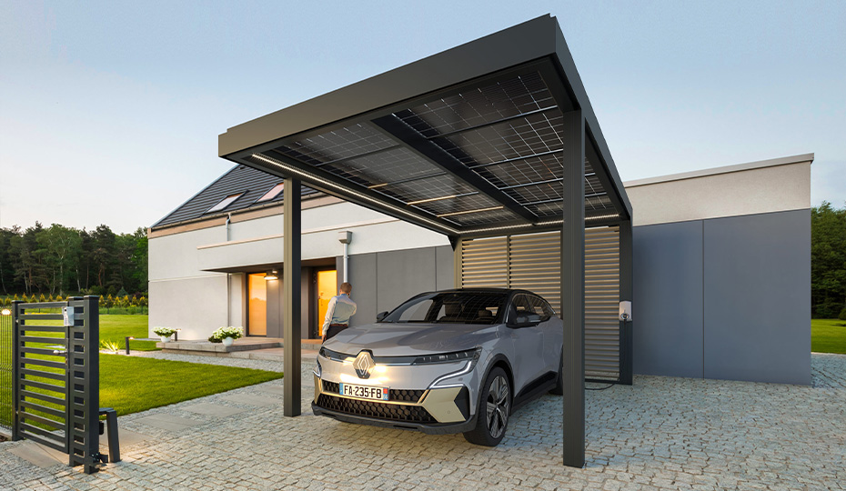 découvrez notre abri parking solaire, une solution innovante qui protège votre véhicule tout en générant de l'énergie verte. profitez d'un abri robuste et écologique, idéal pour réduire votre empreinte carbone et optimiser l'utilisation d'énergie renouvelable. optez pour une solution durable et esthétique pour votre stationnement.