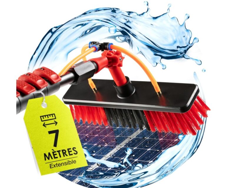 découvrez notre brosse spécialement conçue pour nettoyer efficacement vos panneaux solaires et maximiser leur performance. facile à utiliser et adaptée à tous types de panneaux, elle vous aide à maintenir votre installation en parfait état.