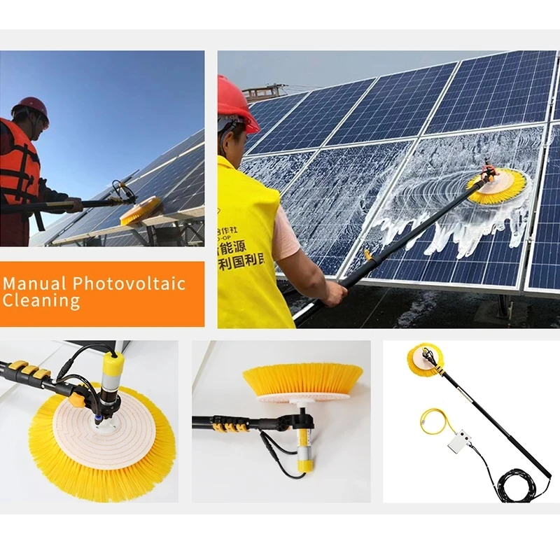 découvrez la brosse pv, l'outil essentiel pour un nettoyage efficace et rapide de vos surfaces photovoltaïques. optimisez le rendement de vos panneaux solaires avec notre brosse spécialement conçue pour éliminer la saleté et les débris. facile à utiliser et respectueuse de l'environnement, la brosse pv est votre alliée pour maintenir l'efficacité de votre installation solaire.
