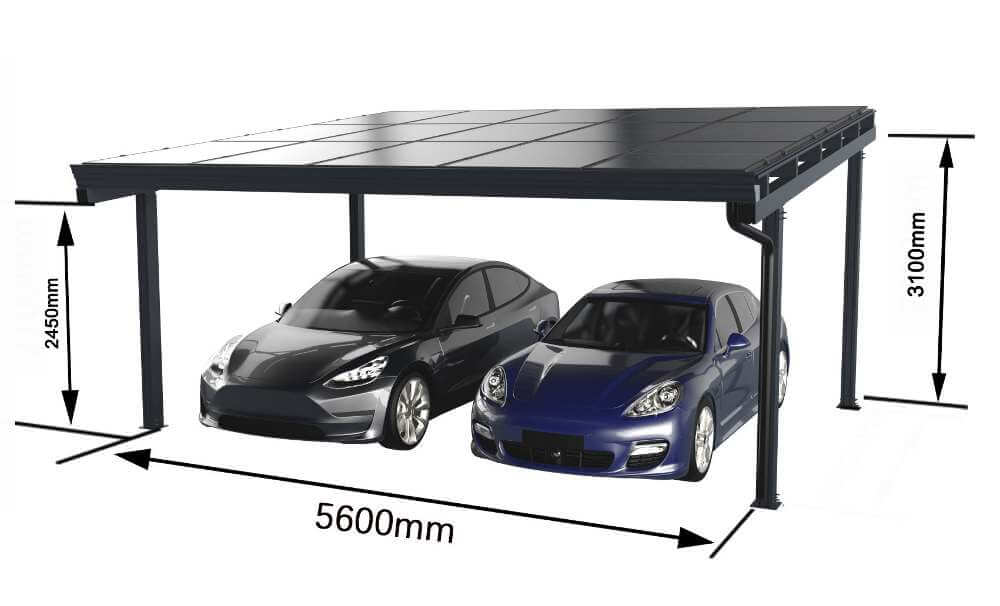 découvrez les avantages d'un carport double photovoltaïque : un abri pratique pour vos véhicules, une production d'énergie solaire optimisée et une contribution à l'écologie. profitez d'une solution durable et économique qui valorise votre espace extérieur.