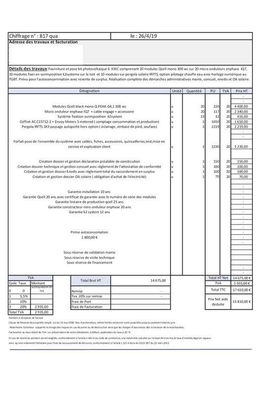 obtenez votre devis photovoltaïque personnalisé et découvrez comment l'énergie solaire peut réduire vos factures d'électricité tout en respectant l'environnement. profitez d'une installation sur mesure adaptée à vos besoins.