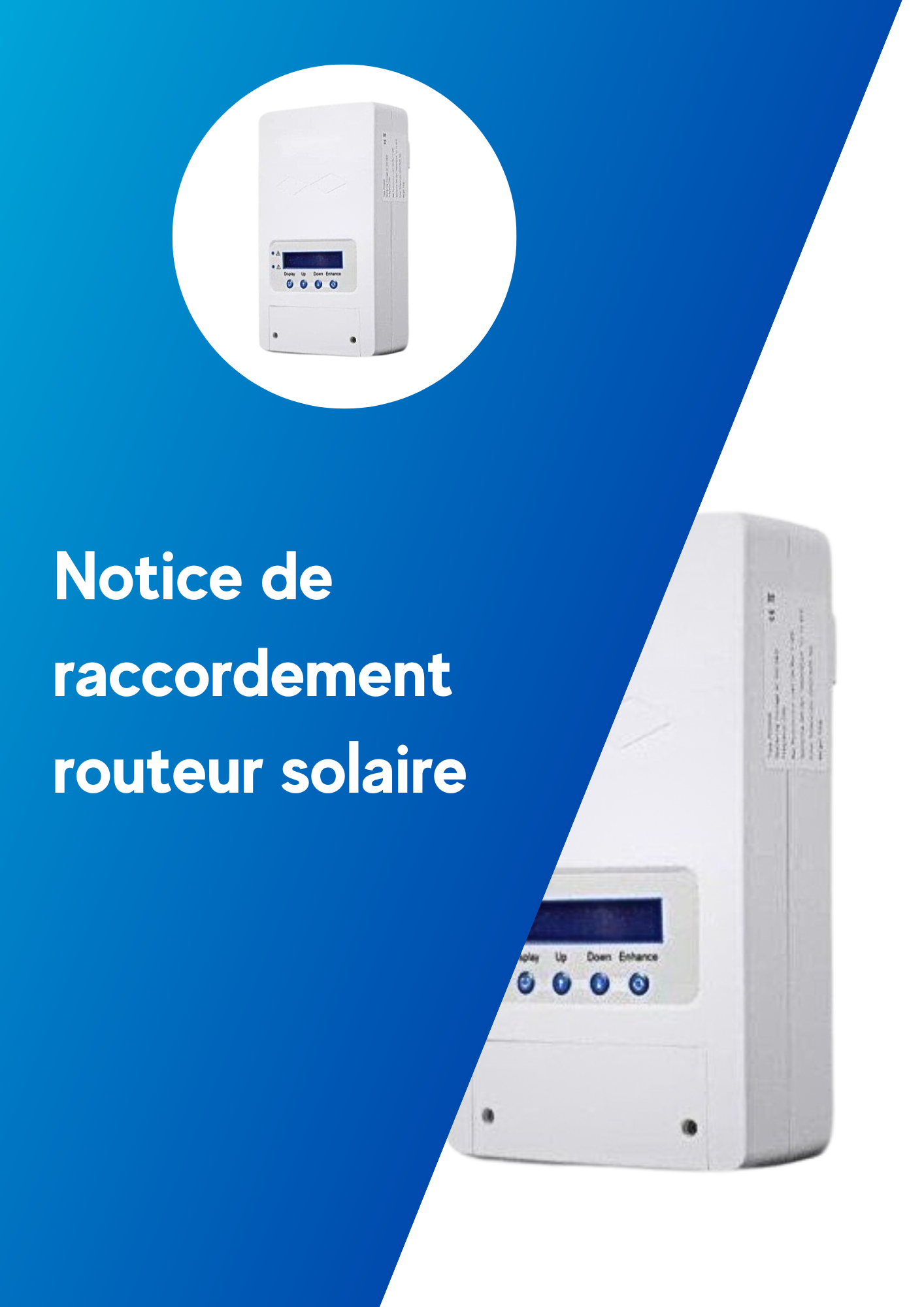découvrez notre routeur pv, la solution idéale pour optimiser votre production d'énergie solaire. connectez facilement vos panneaux photovoltaïques et maximisez votre autonomie énergétique tout en surveillant vos performances en temps réel.