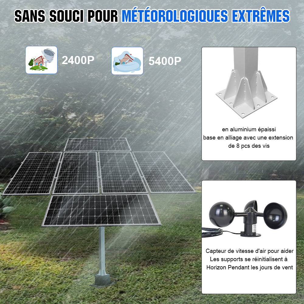 découvrez les avantages d'un tracker photovoltaïque pour optimiser la production d'énergie solaire. augmentez le rendement de vos panneaux solaires en les orientant automatiquement vers le soleil tout au long de la journée. informez-vous sur les solutions innovantes et écologiques pour un avenir énergétique durable.